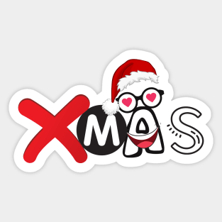 FUNNY XMAS Sticker